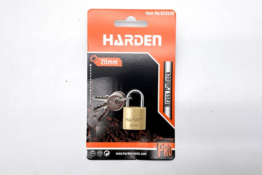 Messing Vorhängeschloss Harden 622520